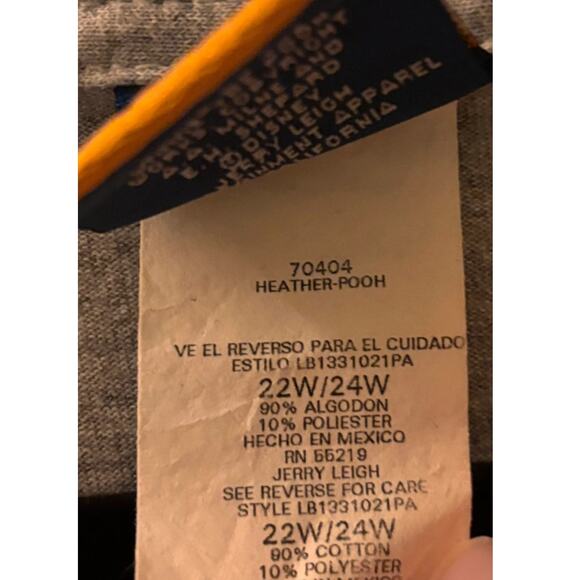 Vintage, late 1900s-early 2000s Winnie the Pooh Top w/ Tigger Graphics Women 2xl - Picture 7 of 11